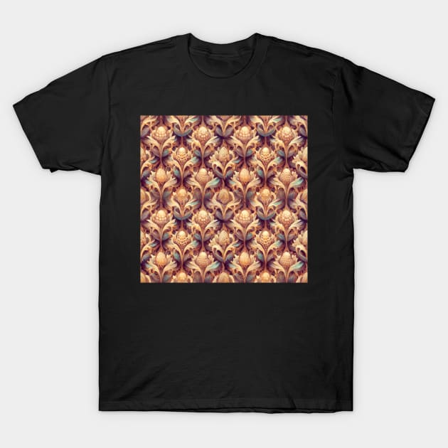 Elegant Ornate pattern, model 4 T-Shirt by Endless-Designs